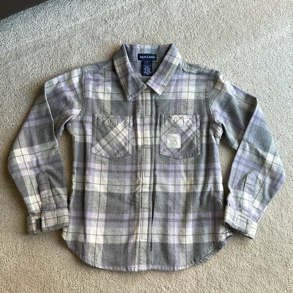 Girl’s Ralph Lauren Flannel - Size 6